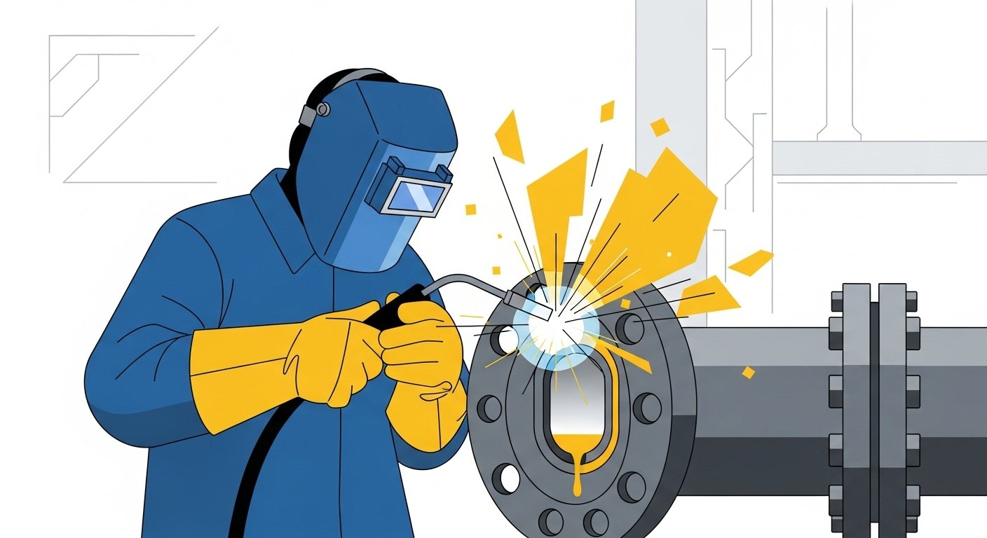 How to Weld a Flange to a Pipe: Methods and Best Practices 2 How to Weld a Flange to a Pipe